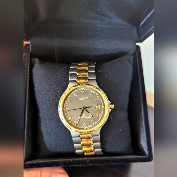 Longines Ti Conquest Titanium 18k Gold Plated Quartz Unisex watch - Picture 7 of 13